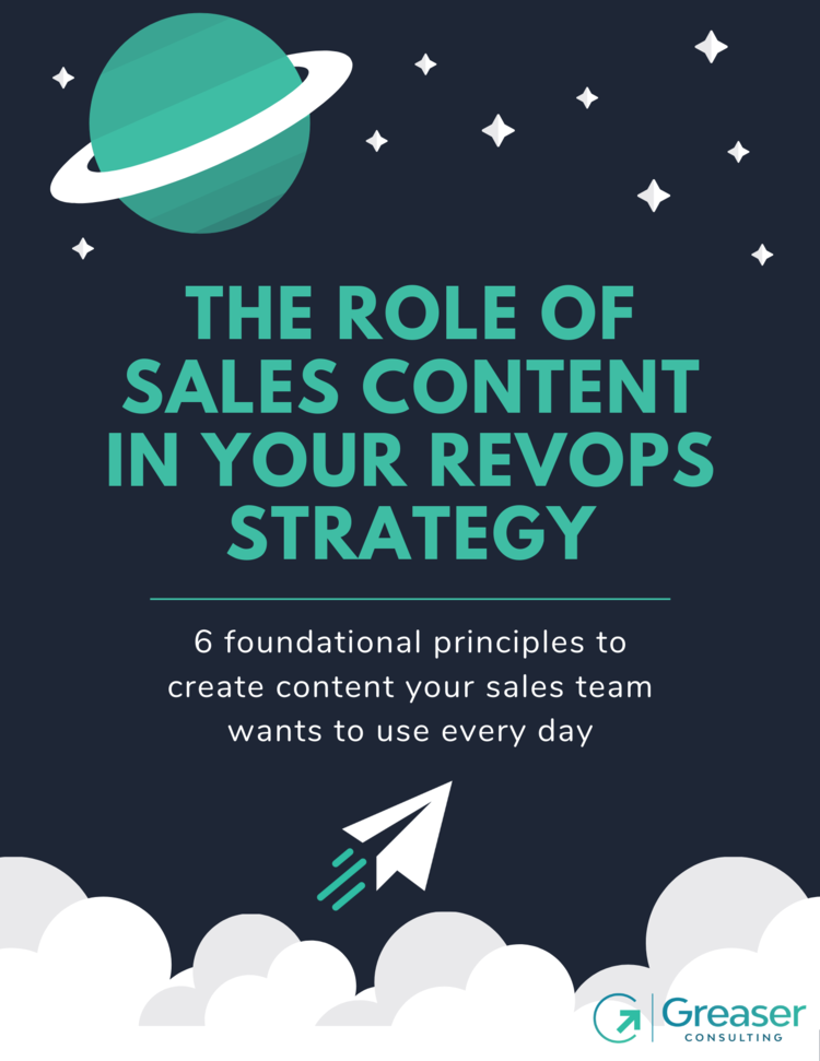 The Role of Sales Content in Your RevOps Strategy